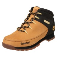 timberland boots `euro sprint hiker` καμηλό / ανοικτό καφέ / μαύρο