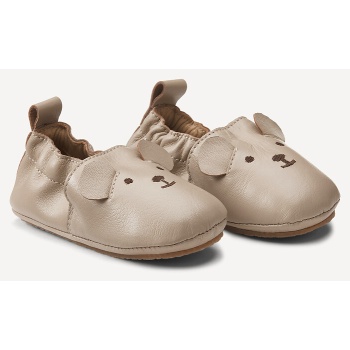 μαλακές δερμάτινες παντόφλες