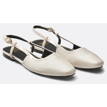μπαλαρίνες λουστρίνι slingback