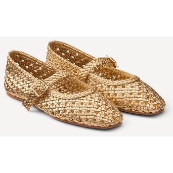 μπαλαρίνες πλεκτές σε στυλ mary jane