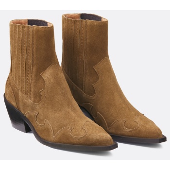 δερμάτινα western μποτάκια