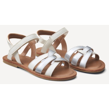 πέδιλα με χιαστί λουράκια και σκρατς