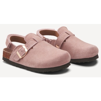 δερμάτινα μιούλ με βέλκρο