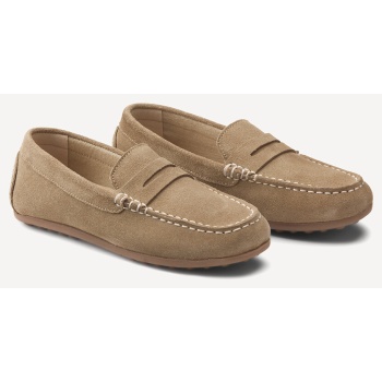 μοκασίνια από σουέτ δέρμα