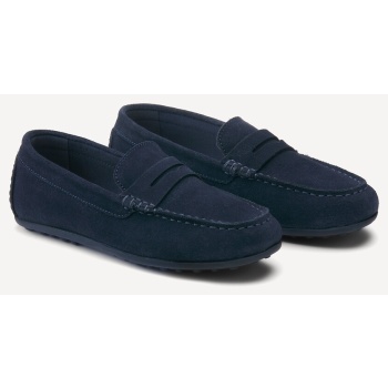 μοκασίνια από σουέτ δέρμα