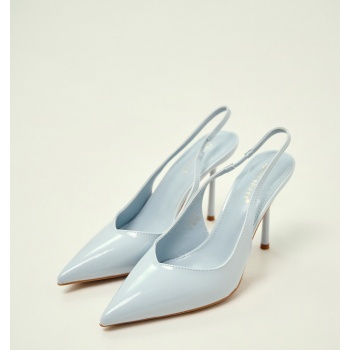 γόβες slingback λουστρίνι μυτερές με σε προσφορά