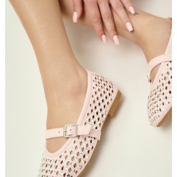 μπαλαρίνες mary jane με στρας σε προσφορά