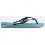  havaianas brazil logo σαγιοναρες 4110850-1671 lightblue