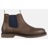  jack&jones παπουτσια jfwleyton leather 12140924-brown stone brown