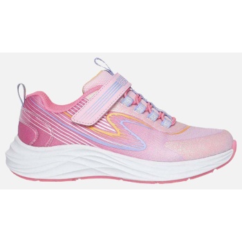 skechers bungee and strap glitter mesh