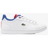  lacoste παπουτσια παιδικα carnaby pro 124 2 suj 37-47suj00085t9-0000 white