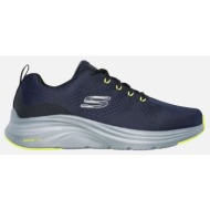  skechers engineered mesh lace-up lace up sneaker w/air-cooled memory foam 232625_nvlm-nvlm navyblue