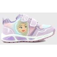  disney sport shoe tpr with lights d4310496t-0032 lilac