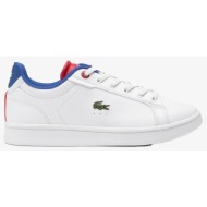  lacoste παπουτσια παιδικα carnaby pro 124 2 suc 37-47suc00085t9-0000 white