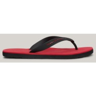 tommy hilfiger rubber hilfiger beach sandal fm0fm05023-bds black