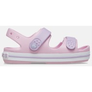 crocs crocband cruiser sandal k 209423-84i pink