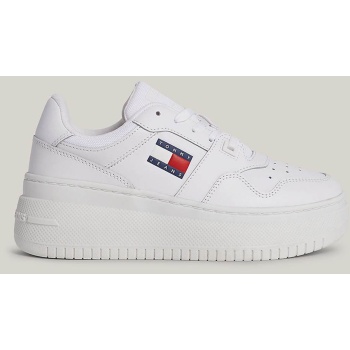 tommy jeans tjw retro basket flatform