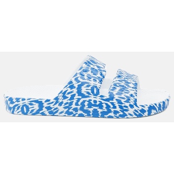 freedom moses ikat blue /fancy/slippers