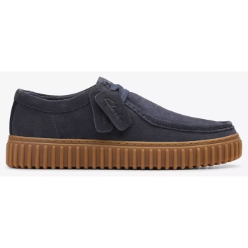 clarks torhill lo 26179708-navy suede