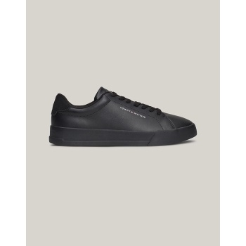 tommy hilfiger th court leather grain