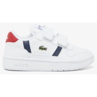  lacoste υποδημα παιδικο t-clip set 224 4 sui 37-48sui0008394-0000 white