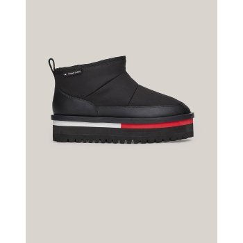 tommy jeans tjw nylon flatform boot wl σε προσφορά