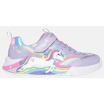 skechers lighted unicorn bungee & gore