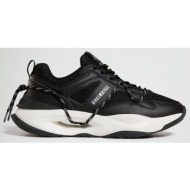  bikkembergs sneak hole m παπουτσι ανδρικο 25116cp-e25116cp black