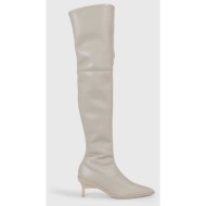  calvin klein wrap stil otk boot 50 - pearl hw0hw01692-raz ecru