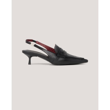 tommy hilfiger pointy kitten heel sling σε προσφορά