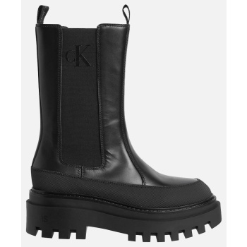 calvin klein flatform chelsea boot lth σε προσφορά