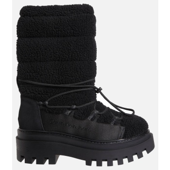 calvin klein flatform snow boot sherpa σε προσφορά