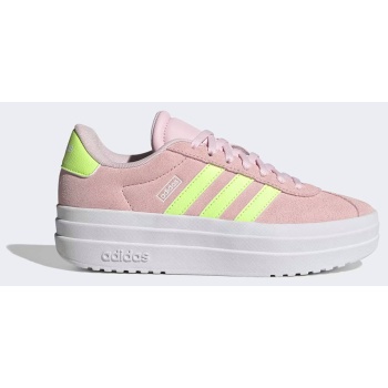 adidas vl court bold j ji1017-pink pink