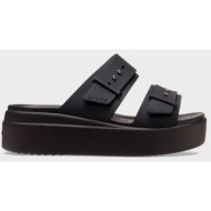  crocs brooklyn buckle lowwdg 207431-001 black