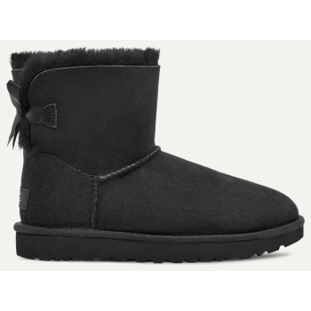 ugg mini bailey bow ii 1016501-blk black σε προσφορά