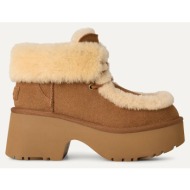  ugg 1171532 new heights lace up χαμηλη μποτα ugg 1171532-che tan
