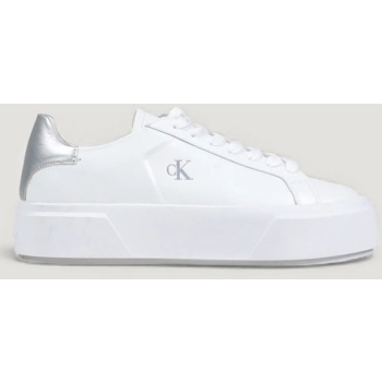 calvin klein flatform lace up lth met