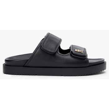 tommy hilfiger double strap leather