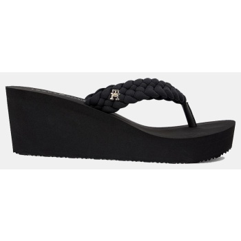 tommy hilfiger th wedge braided summer