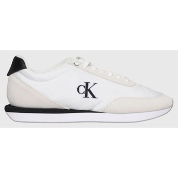 calvin klein retro runner lace up nylon