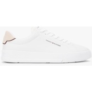  tommy hilfiger th court lth detail ess fm0fm05367-0le ecru
