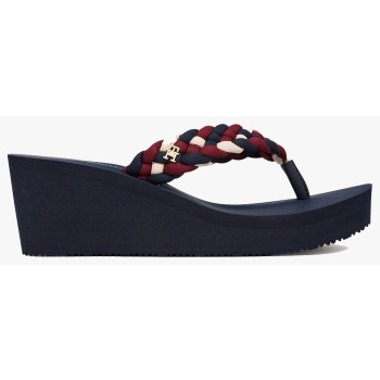 tommy hilfiger th wedge braided summer