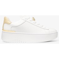  michael kors cup sole 43f5dtfs3l-740 white