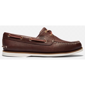 timberland boat shoe tb174035-214 brown