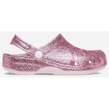 crocs classic chunky glitter clog k