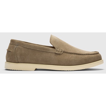 selected slmowen suede clean loafer