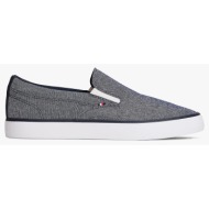  tommy hilfiger harlem core ii slip on chambray fm0fm05819-dw5 navyblue
