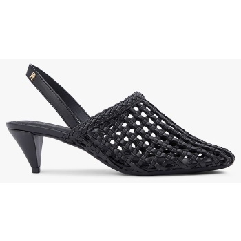 tommy hilfiger th woven closed toe