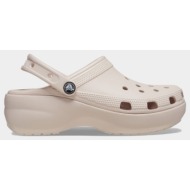  crocs classic platform clog w 206750-6ur cream