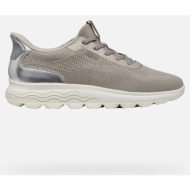  geox d spherica plus a - knit.te+sy d557ma06kbnc5y1w-c5y1w gray